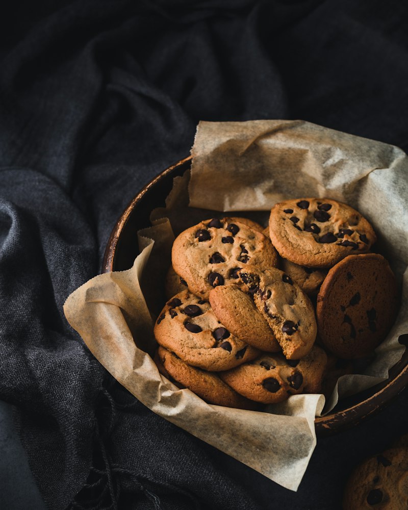 Cookies recién horneadas