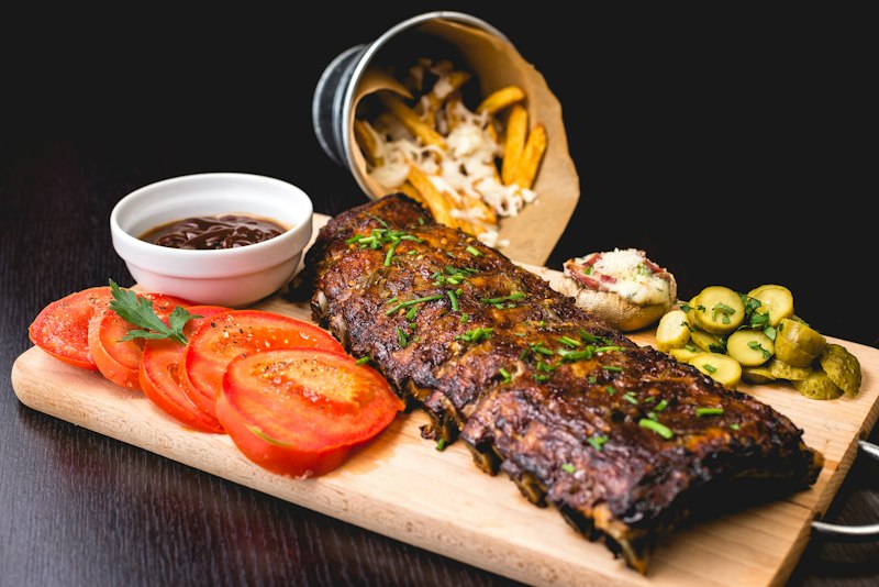 Costillas a baja temperatura